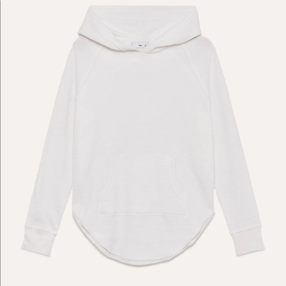 TNA Tops - TNA thermal white hoodie